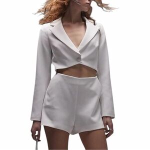 New Women’s Topshop Blazer Romper Size 8